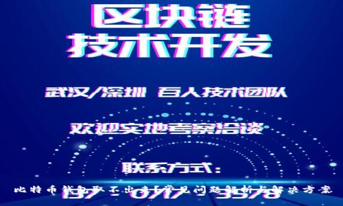 比特币钱包取不出来？常见问题解析与解决方案