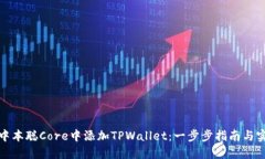 如何在中本聪Core中添加